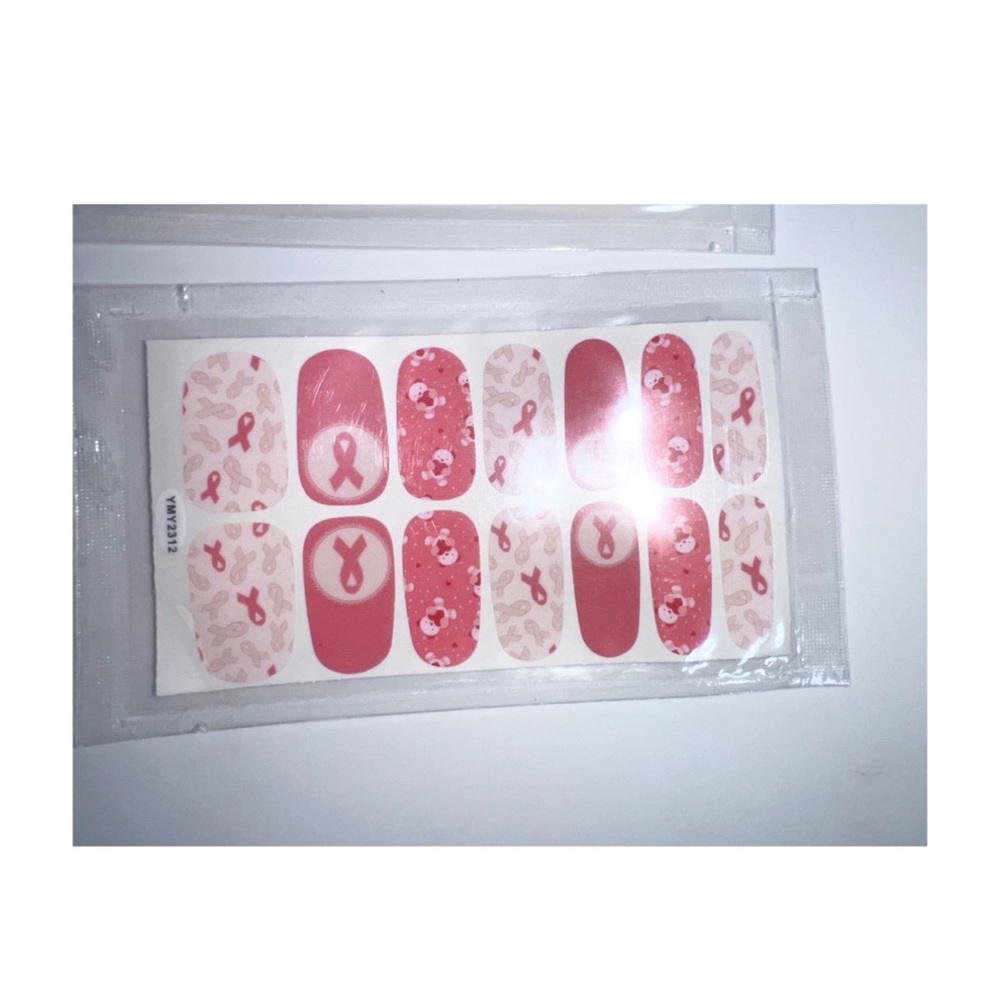 $2 New breast cancer sticker wraps. $2 WITH ANY $10 ORDER OR MORE - Picture 5 of 16